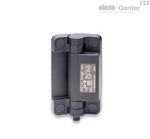 CFSW-C-C Hinges with built-in safety switch 8 pole male connector